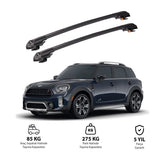 MINI COUNTRYMAN 2017- 2023 TRX1 Thunder Carrier Barres transversales pour galerie de toit de voiture, 2 barres